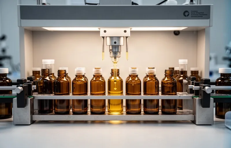 Quality control standards for herbal liquids in glass containers
